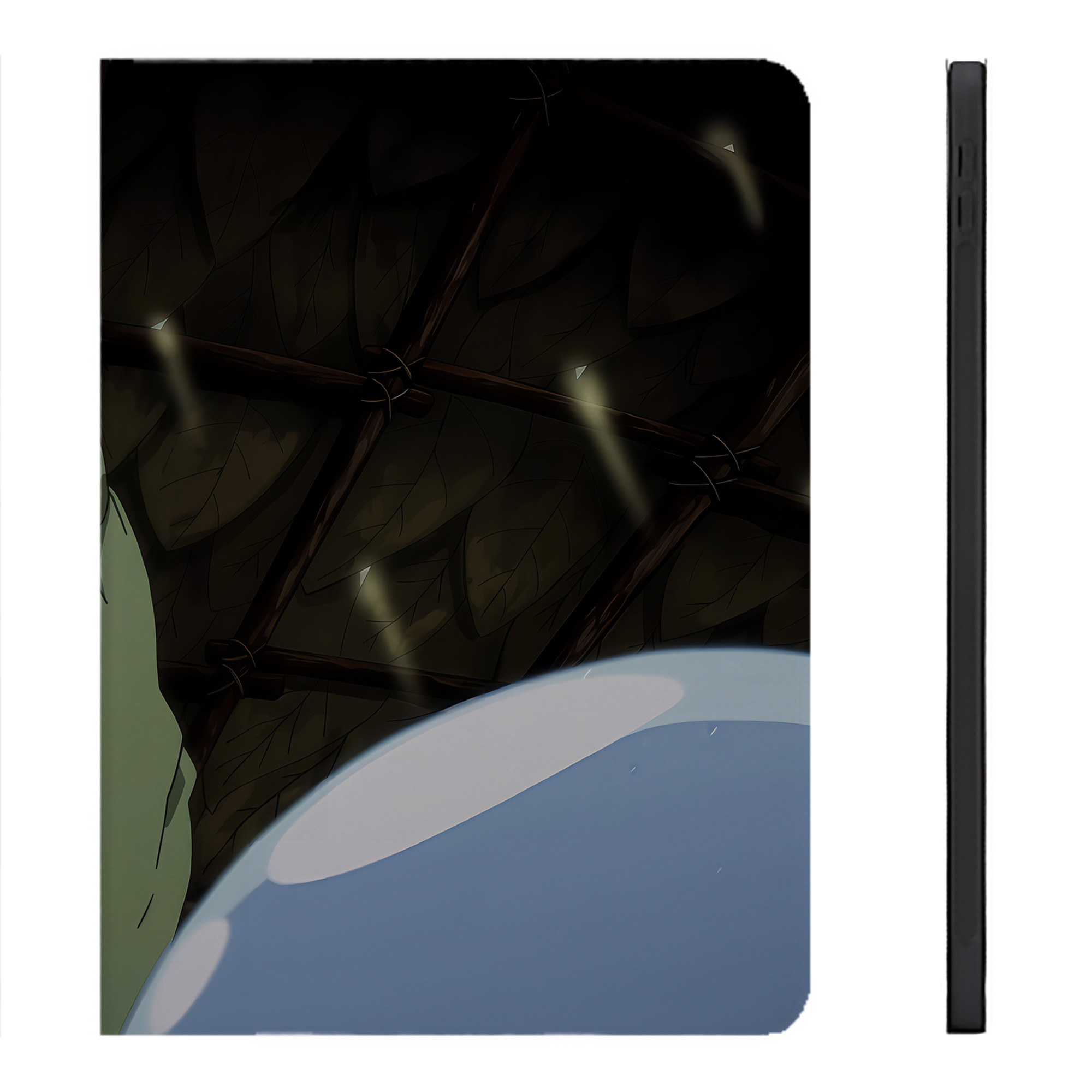 （画像用） 転スラ Regarding Reincarnated to Slime IPadケース ペンホルダー付き ブックスタイルデザイン